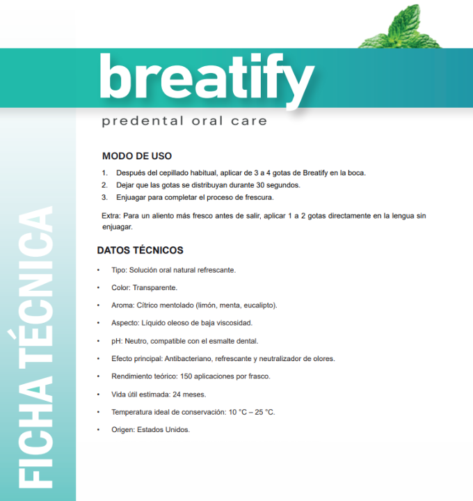 Breatify - Mejora tu salud bucal
