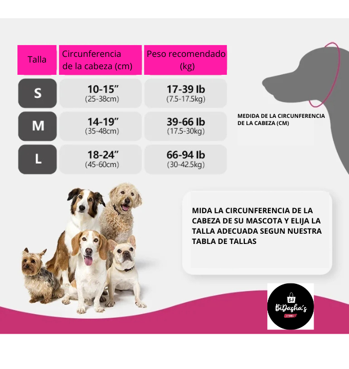 Orejeras Anti-Ruido para perro